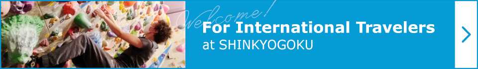 For International Travelers at SHINKYOGOKU